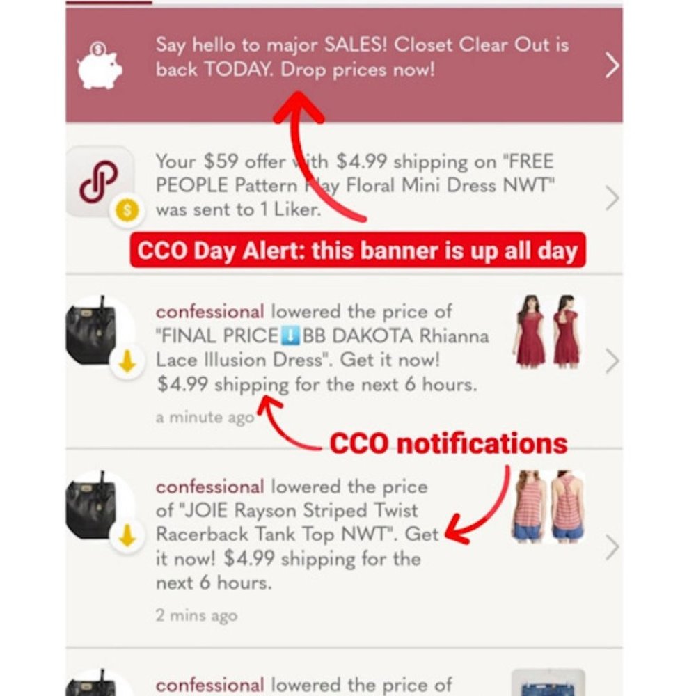How to Take Advantage of Poshmark Closet Clear Out (CCO) Days - Picture 4 of 5